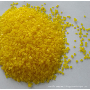 Salpicos coloridos dos materiais detergentes / salpicos da forma do sulfato de sódio / cor da cor